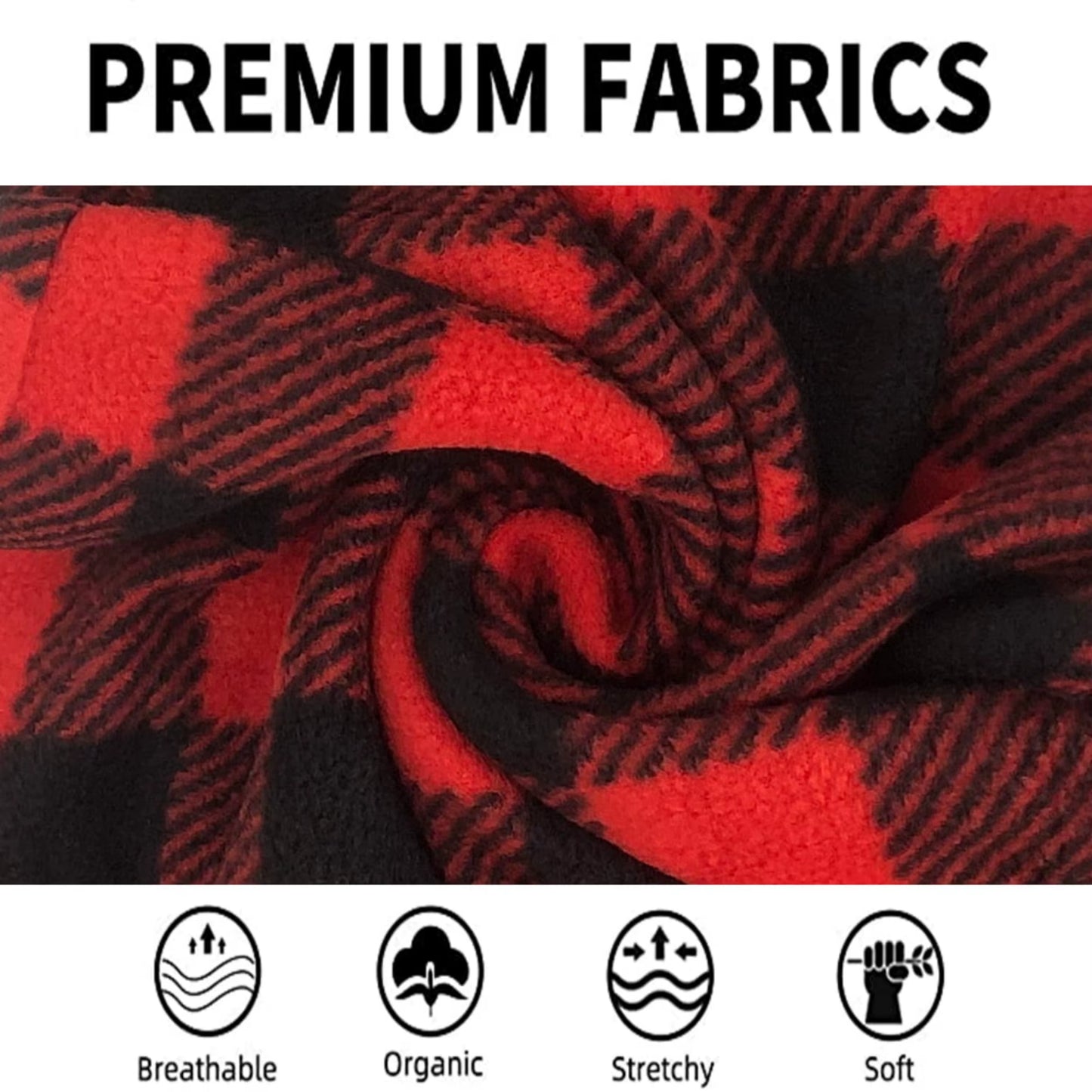 Pantalones de pijama a cuadros de forro polar cómodos para niños para dormir con bolsillos de 7 años a 13 años