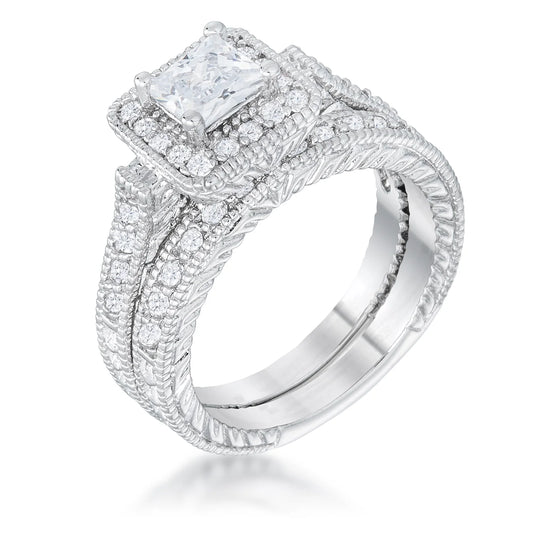 Anillo Nupcial de fantasía R08300R