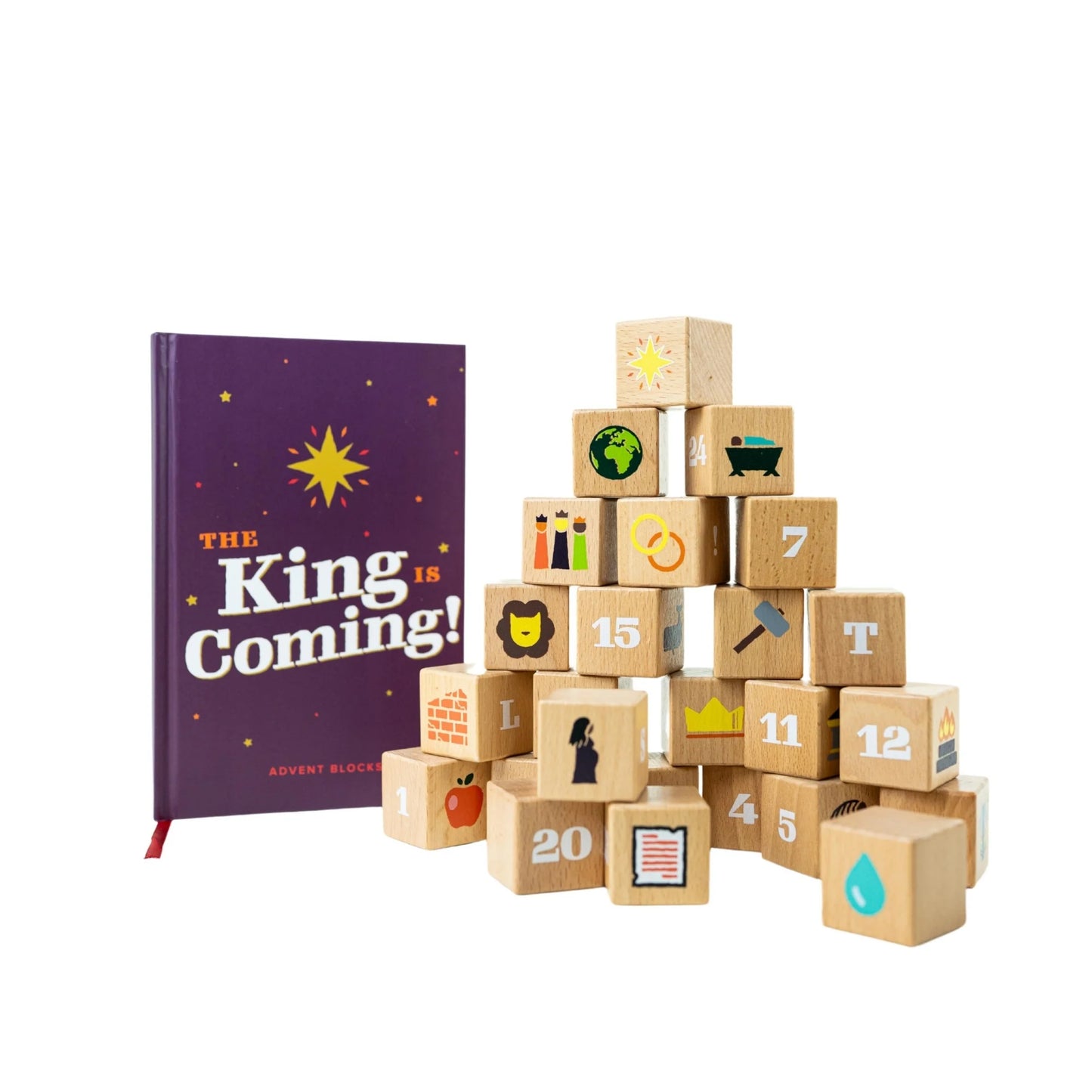 El juego de bloques de adviento Traditions