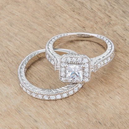 Anillo Nupcial de fantasía R08300R