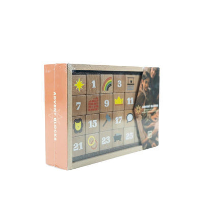 El juego de bloques de adviento Traditions