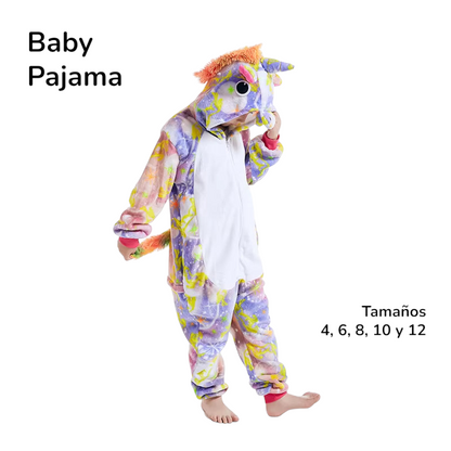 Pijama Kigurumi de animal para niños, mameluco de lana de cuerpo entero, ropa de dormir y disfraz de cosplay para Halloween
