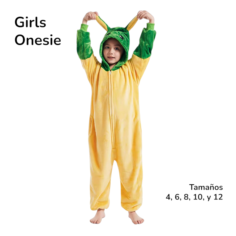 Pijama Kigurumi de animal para niños, mameluco de lana de cuerpo entero, ropa de dormir y disfraz de cosplay para Halloween