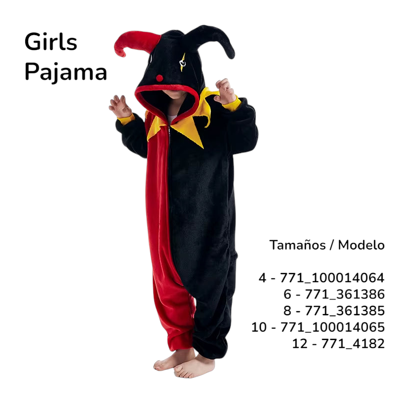 Pijama Kigurumi de animal para niños, mameluco de lana de cuerpo entero, ropa de dormir y disfraz de cosplay para Halloween