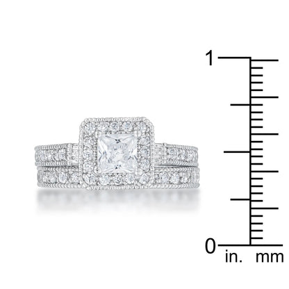 Anillo Nupcial de fantasía R08300R