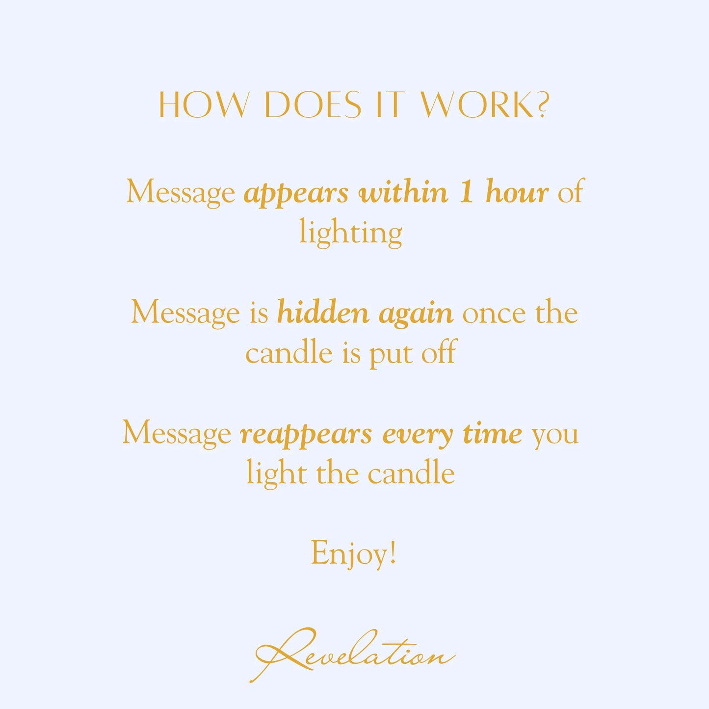 Vela "Regocíjense siempre" 1 Tesalonicenses - 5:16