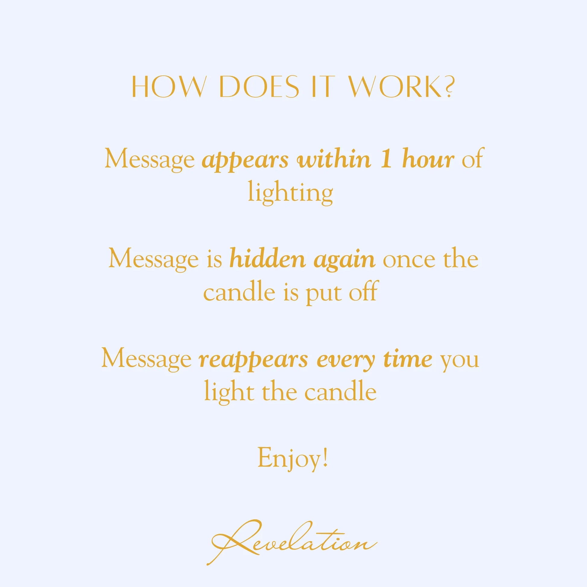 Vela "Regocíjense siempre" 1 Tesalonicenses - 5:16