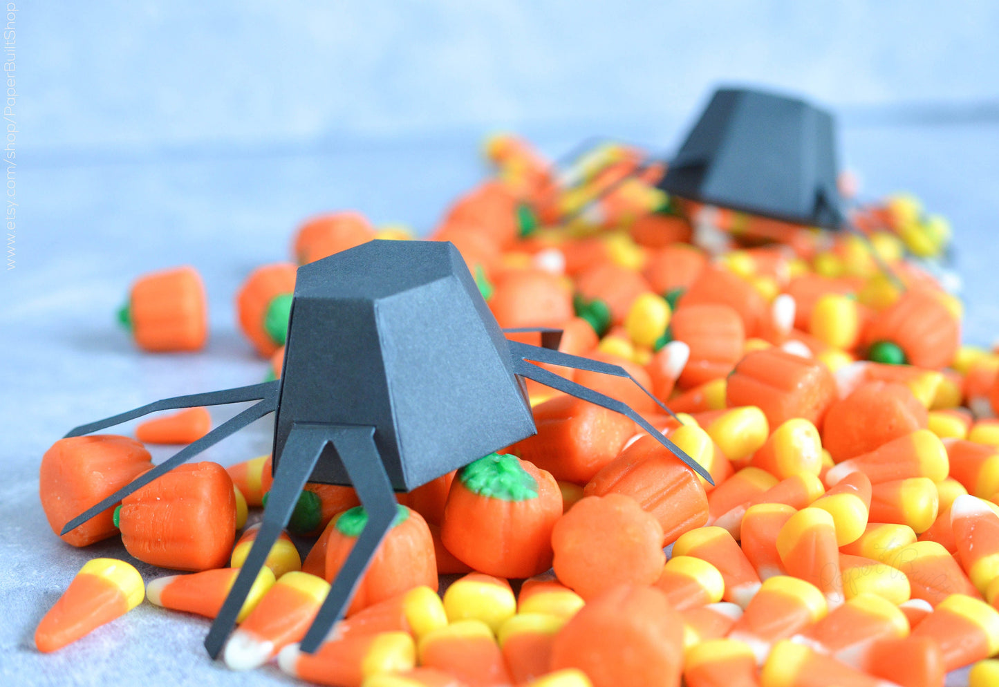 Kit de araña geométrica para Halloween - Conjunto de 6
